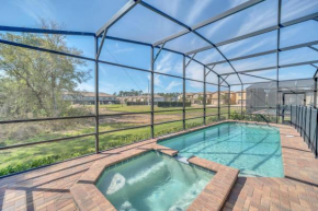 Spacious 8BR Resort Mansion Sleeps 16 w Pool, Hot Tub, Movie Room & Games - Near Disney!